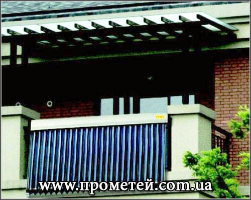 Солнечный коллектор балконного типа